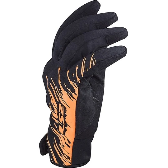 Motorradhandschuhe Aus Wasserdichtem Stoff Ls2 JET Grau Orange CE 8 Motorradhandschuhe Aus Wasserdichtem Stoff Ls2 JET Grau Orange CE – Bild 6