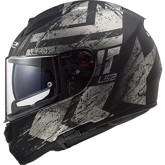 Motorradhelm HPFC Fiber LS2 FF397 VECTOR Hunter Schwarz Titan Matt 5 Motorradhelm HPFC Fiber LS2 FF397 VECTOR Hunter Schwarz Titan Matt – Bild 3