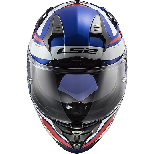 Motorradhelm HPFC LS2 FF327 CHALLENGER Fusion Blau Rot 11 Motorradhelm HPFC LS2 FF327 CHALLENGER Fusion Blau Rot – Bild 9