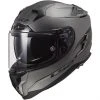 Motorradhelm HPFC LS2 FF327 CHALLENGER Solid Titan Matt