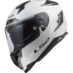 Motorradhelm HPFC LS2 FF327 CHALLENGER Solid Weiß -Ls2 Elegant Boutique motorradhelm hpfc ls2 ff327 challenger solid weiss 66666