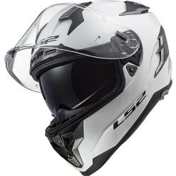 Motorradhelm HPFC LS2 FF327 CHALLENGER Solid Weiß -Ls2 Elegant Boutique motorradhelm hpfc ls2 ff327 challenger solid weiss 66668