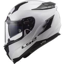 Motorradhelm HPFC LS2 FF327 CHALLENGER Solid Weiß -Ls2 Elegant Boutique motorradhelm hpfc ls2 ff327 challenger solid weiss 66669