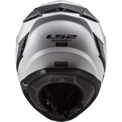 Motorradhelm HPFC LS2 FF327 CHALLENGER Solid Weiß -Ls2 Elegant Boutique motorradhelm hpfc ls2 ff327 challenger solid weiss 66671