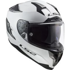 Motorradhelm HPFC LS2 FF327 CHALLENGER Solid Weiß -Ls2 Elegant Boutique motorradhelm hpfc ls2 ff327 challenger solid weiss 66673