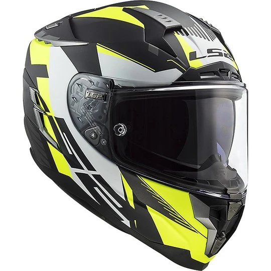 Motorradhelm HPFC LS2 FF327 CHALLENGER Squadron Schwarz Gelb Fluo Matt 8 Motorradhelm HPFC LS2 FF327 CHALLENGER Squadron Schwarz Gelb Fluo Matt – Bild 6