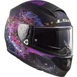 Motorradhelm HPFC LS2 FF397 VECTOR Cosmos Schwarz Matt Rosa -Ls2 Elegant Boutique motorradhelm hpfc ls2 ff397 vector cosmos schwarz matt rosa 66808