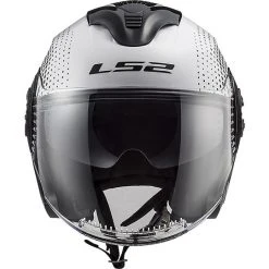 Motorradhelm Jet Doppel Visier Ls2 OF570 VERSO Spin Weiß Schwarz -Ls2 Elegant Boutique motorradhelm jet doppel visier ls2 of570 verso spin weiss schwarz 66985