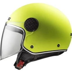 Motorradhelm Jet Ls2 OF558 SPHERE LUX Solid Gelb Fluo + Rauchvisier -Ls2 Elegant Boutique motorradhelm jet ls2 of558 sphere lux solid gelb fluo rauchvisier 55491