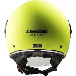 Motorradhelm Jet Ls2 OF558 SPHERE LUX Solid Gelb Fluo + Rauchvisier -Ls2 Elegant Boutique motorradhelm jet ls2 of558 sphere lux solid gelb fluo rauchvisier 55493