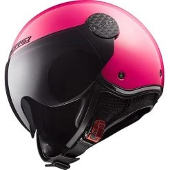 Motorradhelm Jet Ls2 OF558 SPHERE LUX Solid Pink + Rauchvisier -Ls2 Elegant Boutique motorradhelm jet ls2 of558 sphere lux solid pink rauchvisier 55462