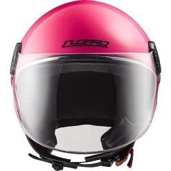 Motorradhelm Jet Ls2 OF558 SPHERE LUX Solid Pink + Rauchvisier -Ls2 Elegant Boutique motorradhelm jet ls2 of558 sphere lux solid pink rauchvisier 55469