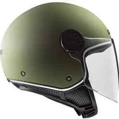 Motorradhelm Jet Ls2 OF558 SPHERE LUX Solides Mattgrün + Rauchiges Visier -Ls2 Elegant Boutique motorradhelm jet ls2 of558 sphere lux solides mattgruen rauchiges visier 55483
