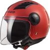 Motorradhelm Jet Ls2 OF562 AIRFLOW Solid Rot -Ls2 Elegant Boutique motorradhelm jet ls2 of562 airflow solid rot 135599
