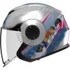Motorradhelm Jet Ls2 OF570 VERSO Spring Sivler Opaque Blue -Ls2 Elegant Boutique motorradhelm jet ls2 of570 verso spring sivler opaque blue 135558