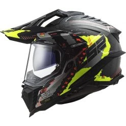 Off Road Touring Motorradhelm In Carbon Ls2 MX701 Explorer C Extend Matt Fluo Yellow -Ls2 Elegant Boutique off road touring motorradhelm in carbon ls2 mx701 explorer c extend matt fluo yellow 135890