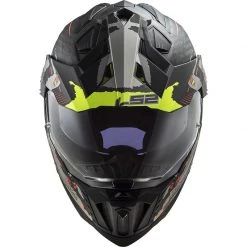 Off Road Touring Motorradhelm In Carbon Ls2 MX701 Explorer C Extend Matt Fluo Yellow -Ls2 Elegant Boutique off road touring motorradhelm in carbon ls2 mx701 explorer c extend matt fluo yellow 135891