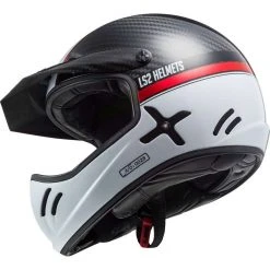 Offroad Carbon Motorradhelm Ls2 MX471 XTRA C Yard Weiß Rot -Ls2 Elegant Boutique offroad carbon motorradhelm ls2 mx471 xtra c yard weiss rot 134393