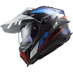 Offroad Motorrad Tourismus Helm In Carbon Ls2 MX701 Explorer C GRENZE Schwarz Blau -Ls2 Elegant Boutique offroad motorrad tourismus helm in carbon ls2 mx701 explorer c grenze schwarz blau 106930