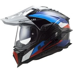 Offroad Motorrad Tourismus Helm In Carbon Ls2 MX701 Explorer C GRENZE Schwarz Blau -Ls2 Elegant Boutique offroad motorrad tourismus helm in carbon ls2 mx701 explorer c grenze schwarz blau 106931
