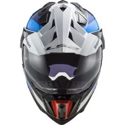 Offroad Motorrad Tourismus Helm In Carbon Ls2 MX701 Explorer C GRENZE Schwarz Blau -Ls2 Elegant Boutique offroad motorrad tourismus helm in carbon ls2 mx701 explorer c grenze schwarz blau 106932