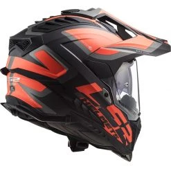 Offroad Touring Motorradhelm In HPCF Ls2 MX701 Explorer ALTER Matt Schwarz Orange Fluo -Ls2 Elegant Boutique offroad touring motorradhelm in hpcf ls2 mx701 explorer alter matt schwarz orange fluo 106968