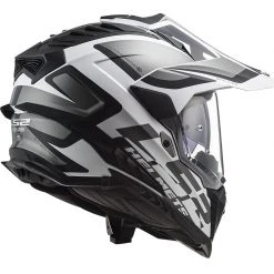 Offroad Touring Motorradhelm In HPCF Ls2 MX701 Explorer ALTER Matt Schwarz Weiß -Ls2 Elegant Boutique offroad touring motorradhelm in hpcf ls2 mx701 explorer alter matt schwarz weiss 106964