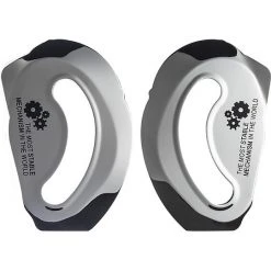 Silberne Aluminium Seitenplatten Für Valiant Ls2 Helm FF399