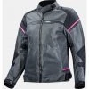 Sommer Perforierte LS2 Riva Lady Motorradjacke Schwarz Grau Pink 1 Sommer Perforierte LS2 Riva Lady Motorradjacke Schwarz Grau Pink -Ls2 Elegant Boutique sommer perforierte ls2 riva lady motorradjacke schwarz grau pink 126927