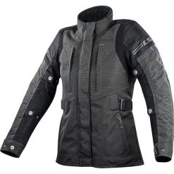 Technische Motorradjacke LS2 Petrol Lady Dark Grey Certified
