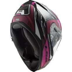 Vollcarbon Motorradhelm Ls2 FF327 CHALLENGER C Thorn Pink -Ls2 Elegant Boutique vollcarbon motorradhelm ls2 ff327 challenger c thorn pink 135361