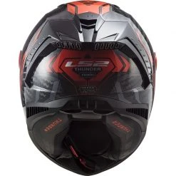 Vollcarbon Motorradhelm Ls2 FF805 THUNDER C Sputnik Red Metal -Ls2 Elegant Boutique vollcarbon motorradhelm ls2 ff805 thunder c sputnik red metal 107083