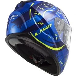Vollgesicht Motorradhelm Doppelvisier Ls2 FF320 Stream Evo TACHO Blau Gelb Fluo -Ls2 Elegant Boutique vollgesicht motorradhelm doppelvisier ls2 ff320 stream evo tacho blau gelb fluo 106717