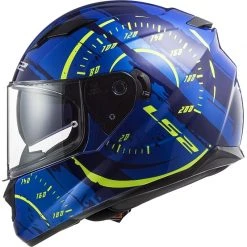 Vollgesicht Motorradhelm Doppelvisier Ls2 FF320 Stream Evo TACHO Blau Gelb Fluo -Ls2 Elegant Boutique vollgesicht motorradhelm doppelvisier ls2 ff320 stream evo tacho blau gelb fluo 106718