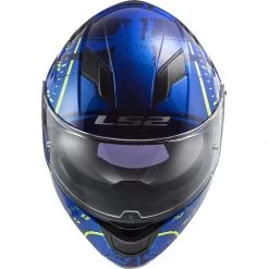 Vollgesicht Motorradhelm Doppelvisier Ls2 FF320 Stream Evo TACHO Blau Gelb Fluo -Ls2 Elegant Boutique vollgesicht motorradhelm doppelvisier ls2 ff320 stream evo tacho blau gelb fluo 106722