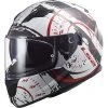 Vollgesicht Motorradhelm Doppelvisier Ls2 FF320 Stream Evo TACHO Weiß Schwarz Rot -Ls2 Elegant Boutique vollgesicht motorradhelm doppelvisier ls2 ff320 stream evo tacho weiss schwarz rot 106711