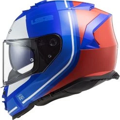 Vollgesicht Motorradhelm Doppelvisier Ls2 FF800 Storm SLANT Blau Orange Fluo -Ls2 Elegant Boutique vollgesicht motorradhelm doppelvisier ls2 ff800 storm slant blau orange fluo 106697