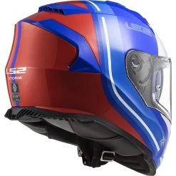 Vollgesicht Motorradhelm Doppelvisier Ls2 FF800 Storm SLANT Blau Orange Fluo -Ls2 Elegant Boutique vollgesicht motorradhelm doppelvisier ls2 ff800 storm slant blau orange fluo 106699