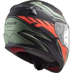 Vollgesicht Motorradhelm Ls2 FF353 Rapid GALE Schwarz Rot Grün Opak -Ls2 Elegant Boutique vollgesicht motorradhelm ls2 ff353 rapid gale schwarz rot gruen opak 106750
