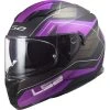 Vollgesichts-Motorradhelm Doppelvisier Ls2 FF320 Stream Evo MERCURY Matt Lila Titan -Ls2 Elegant Boutique vollgesichts motorradhelm doppelvisier ls2 ff320 stream evo mercury matt lila titan 106723