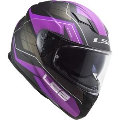 Vollgesichts-Motorradhelm Doppelvisier Ls2 FF320 Stream Evo MERCURY Matt Lila Titan -Ls2 Elegant Boutique vollgesichts motorradhelm doppelvisier ls2 ff320 stream evo mercury matt lila titan 106725