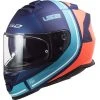 Vollgesichts-Motorradhelm Doppelvisier Ls2 FF800 Storm SLANT Blau Orange 1 Vollgesichts-Motorradhelm Doppelvisier Ls2 FF800 Storm SLANT Blau Orange -Ls2 Elegant Boutique vollgesichts motorradhelm doppelvisier ls2 ff800 storm slant blau orange 106703
