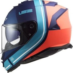 Vollgesichts-Motorradhelm Doppelvisier Ls2 FF800 Storm SLANT Blau Orange -Ls2 Elegant Boutique vollgesichts motorradhelm doppelvisier ls2 ff800 storm slant blau orange 106706