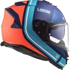Vollgesichts-Motorradhelm Doppelvisier Ls2 FF800 Storm SLANT Blau Orange -Ls2 Elegant Boutique vollgesichts motorradhelm doppelvisier ls2 ff800 storm slant blau orange 106707