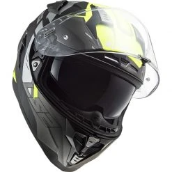 Vollgesichts-Motorradhelm Im HPFC Touring Ls2 FF327 Challenger ALLERT Matt Titan Gelb Fluo -Ls2 Elegant Boutique vollgesichts motorradhelm im hpfc touring ls2 ff327 challenger allert matt titan gelb fluo 106657