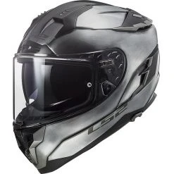 Vollgesichts-Motorradhelm In HPFC Touring Ls2 FF327 CHALLENGER Cannon Jeans Titanium