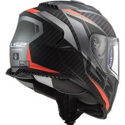 Vollvisier Motorradhelm Doppelvisier Ls2 FF800 STORM Racer Orange Fluo Titanium Matt -Ls2 Elegant Boutique vollvisier motorradhelm doppelvisier ls2 ff800 storm racer orange fluo titanium matt 85577